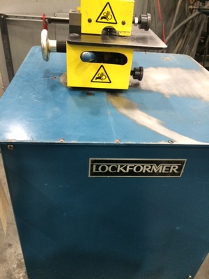 Lockformer® BUTTON PUNCH SNAP-LOCK Flangers | THREE RIVERS MACHINERY